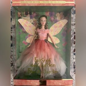 Vintage Mattel 2000 Collector Edition Fairy Of The Garden Barbie Doll